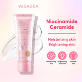 AISASEA Niacinamide Double Tube Whitening Cream Body Lotion - 100g